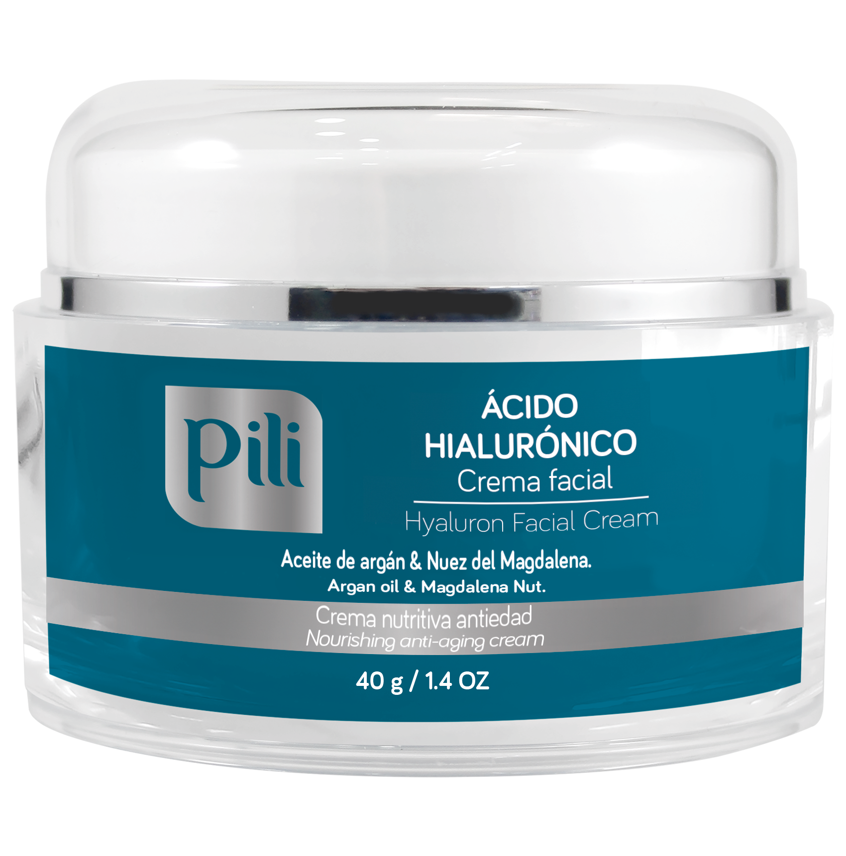 CR HYALURON Crema Hyaluron Pili 40g - Imagen 1