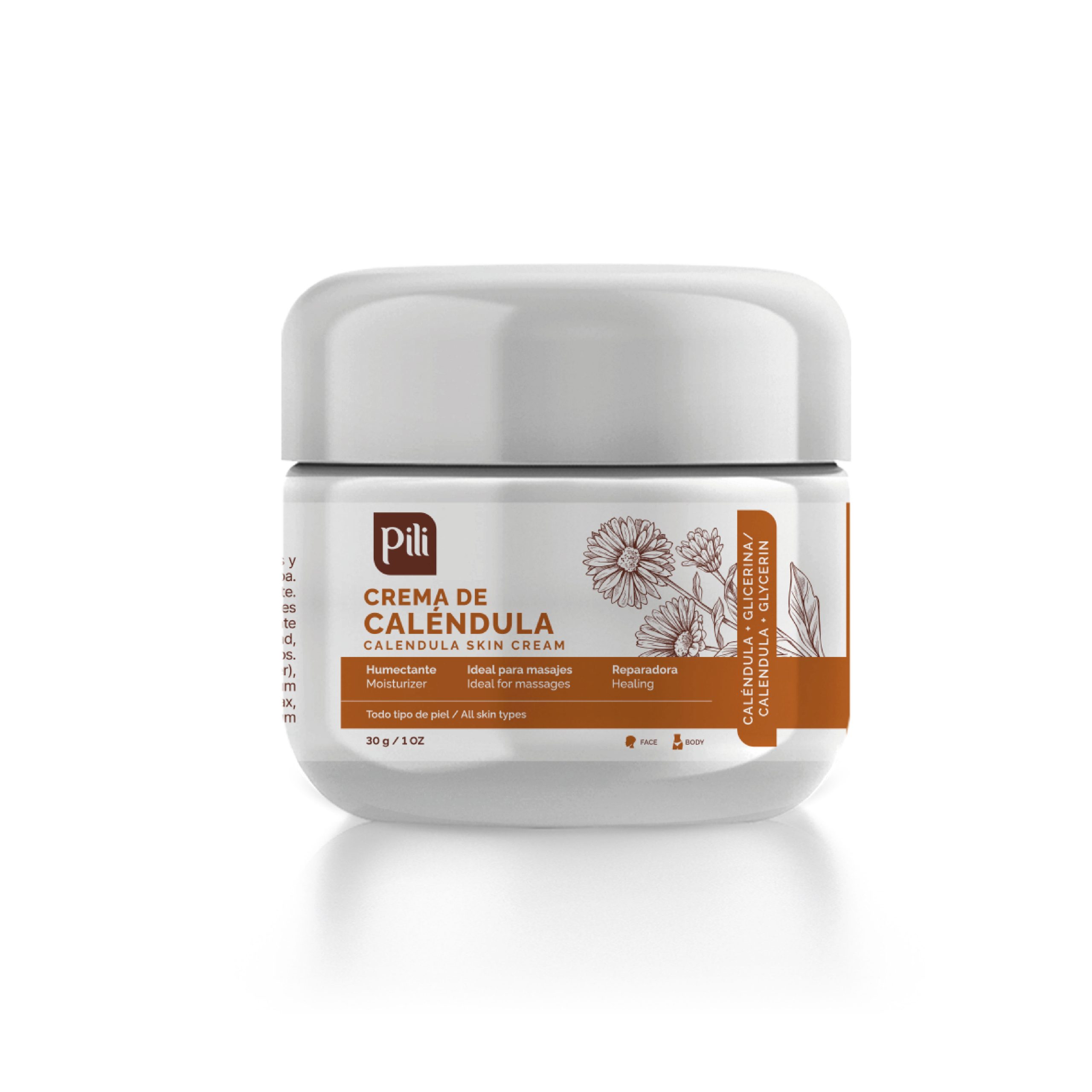 CREMA DE CALENDULA 30 Crema de Calendula Pili 30g - Imagen 1