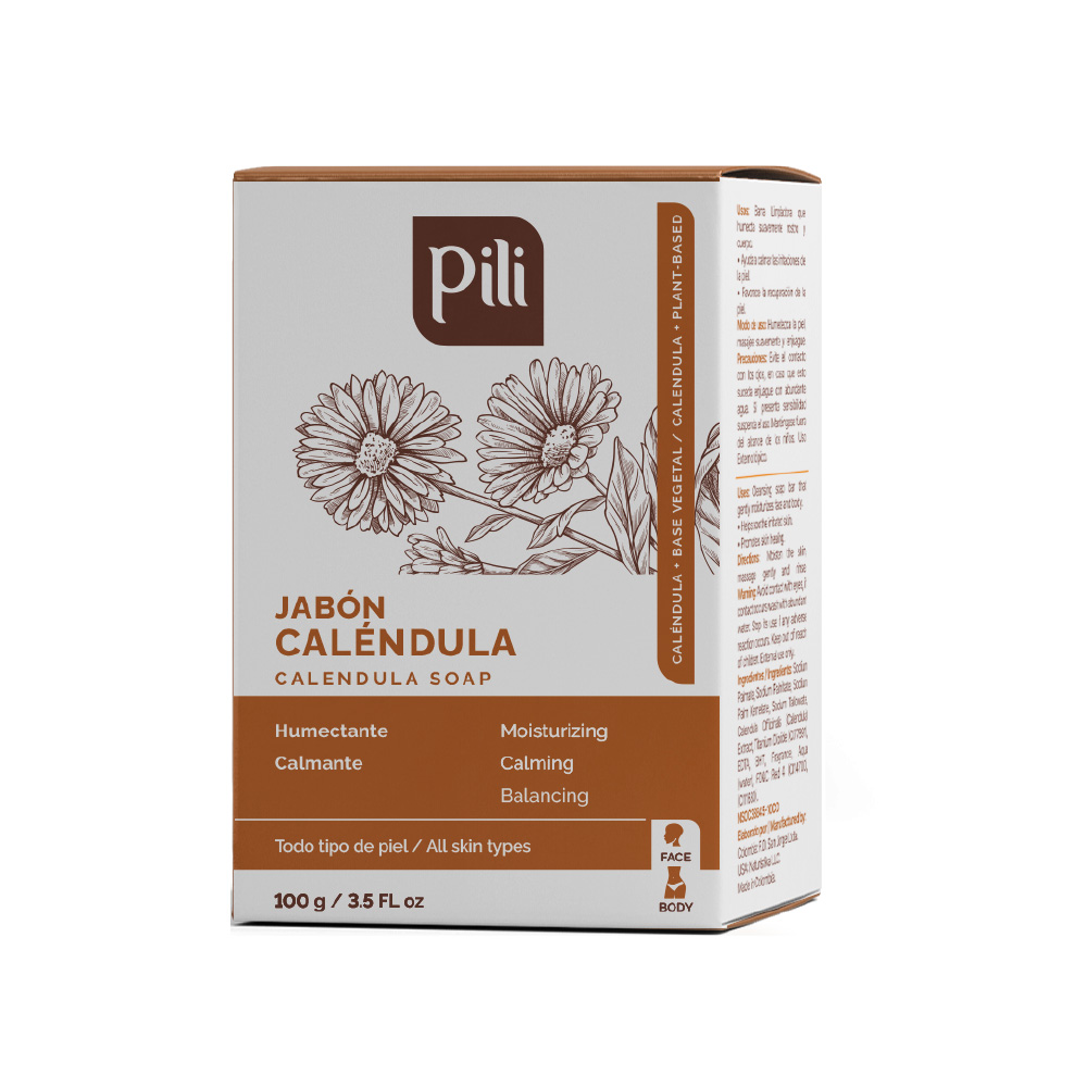 calendula Jabón Pili de Caléndula 100g - Imagen 1